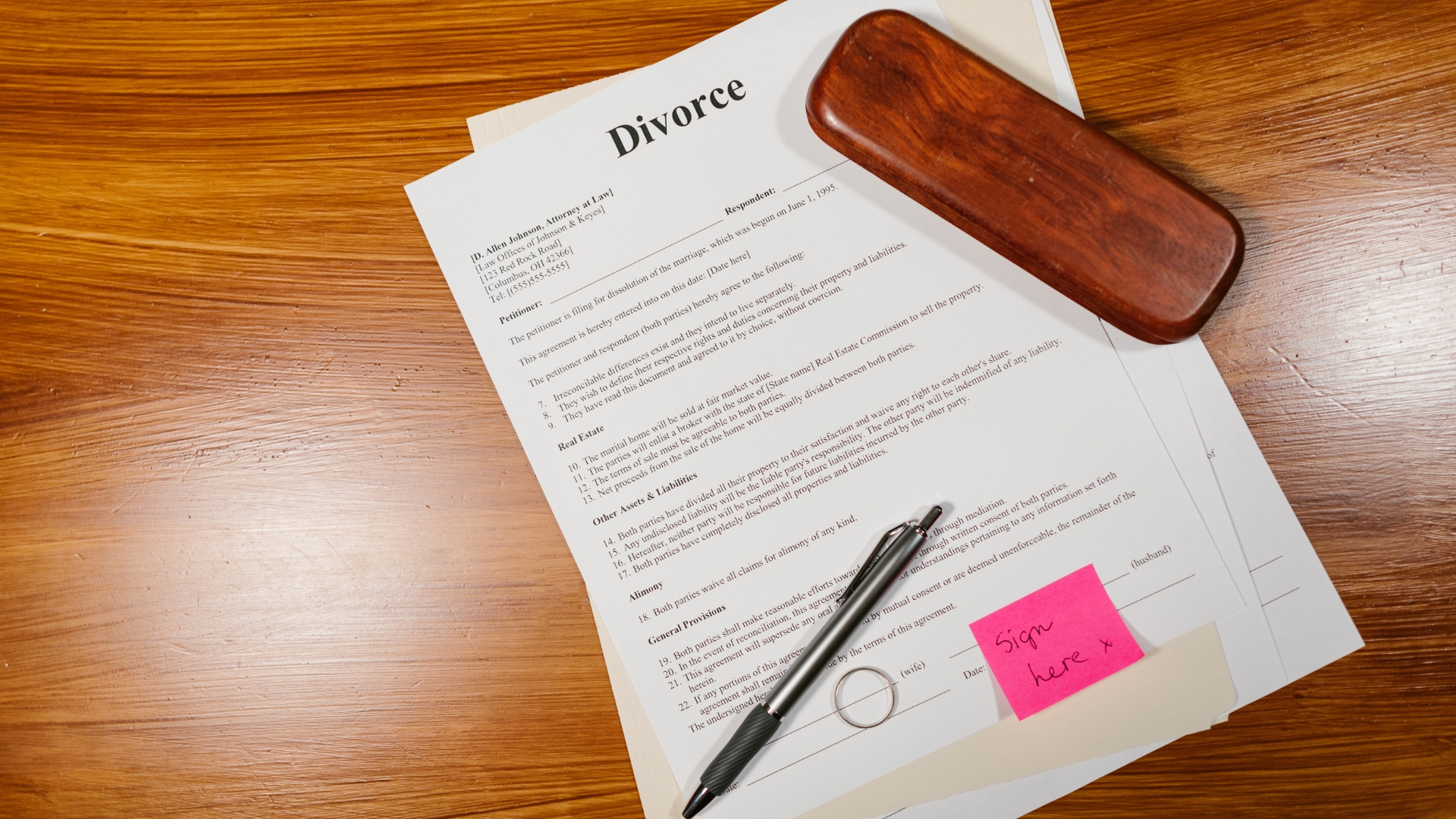How Marital and Nonmarital Property Are Classified in a Florida Divorce